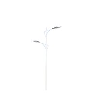 steel round solar led street lighting retrofit