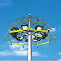 steel street lighting pole price of high mast lighting