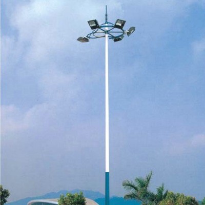 High mast lighting/lamp with winch