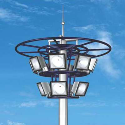 High quality high mast pole, high mast lamp manufacturer