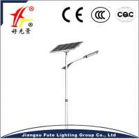 led pole all-in-one solar panel hybrid solar street light hybrid solar wind street light