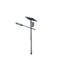 Q235 hot-dip galvanized & plastic coating solar lampposts